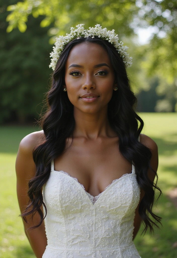 15 Elegant Wedding Hairstyles for Black Women That Are Simply Chic! - 2. Braided Crown