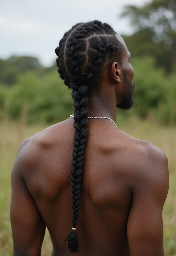 17 Effortless Braided Hairstyles for Black Men (Plus Care Tips!) - 14. Fishtail Braids