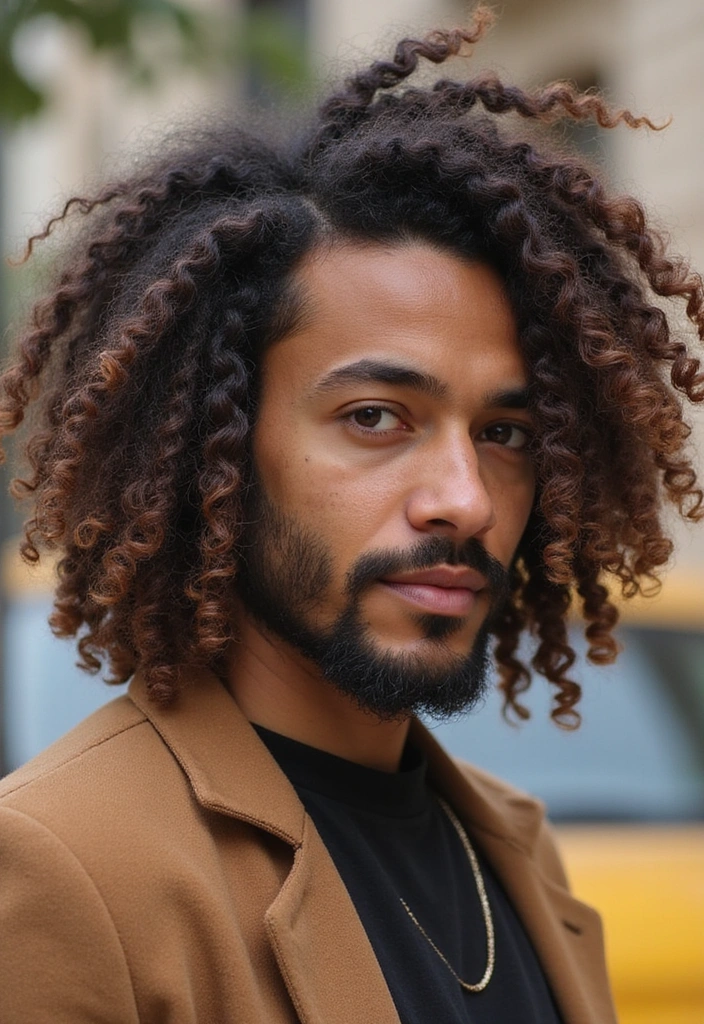 17 Effortless Braided Hairstyles for Black Men (Plus Care Tips!) - 15. Curly Braids