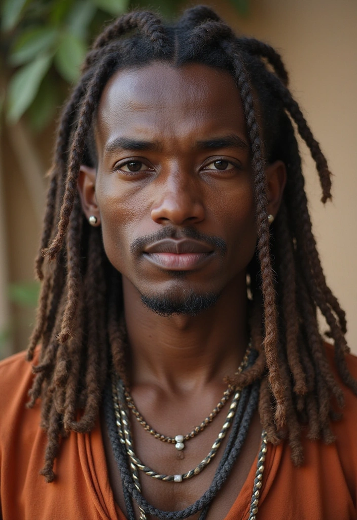 17 Effortless Braided Hairstyles for Black Men (Plus Care Tips!) - 17. Tribal Braids