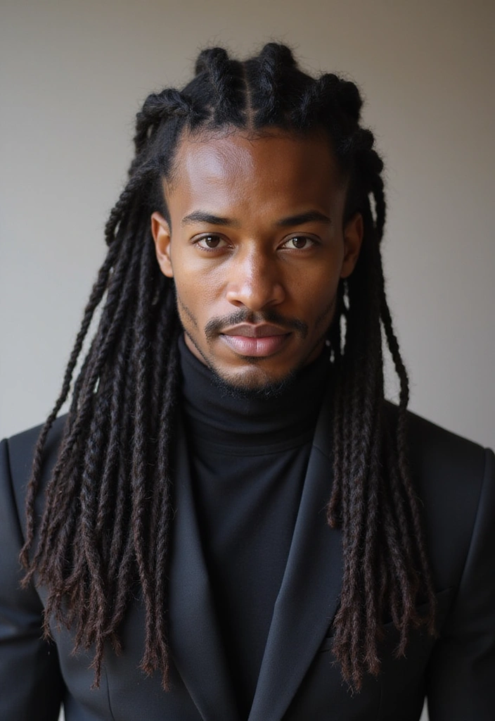 17 Effortless Braided Hairstyles for Black Men (Plus Care Tips!) - 5. Feed-In Braids