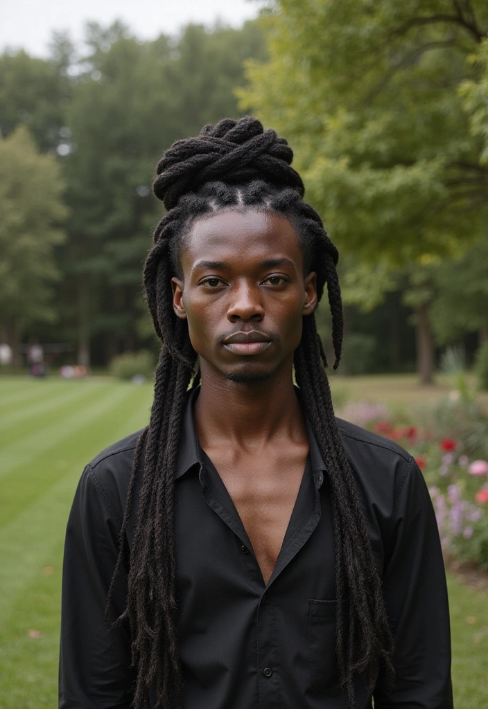 17 Effortless Braided Hairstyles for Black Men (Plus Care Tips!) - 7. Braided Crown