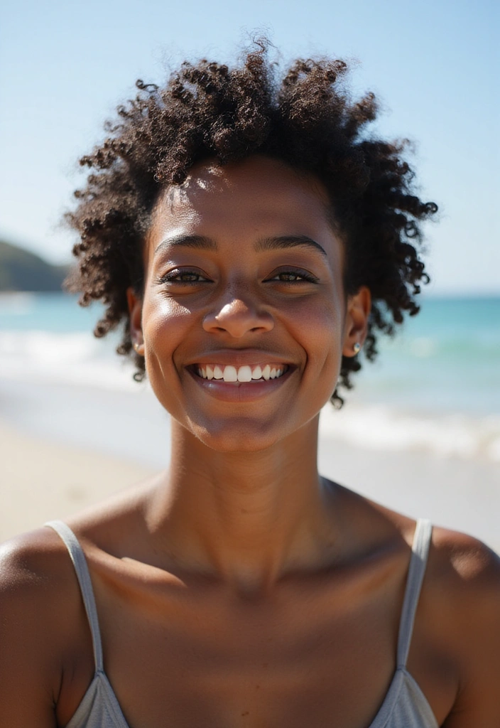 21 Flawless Short Summer Hairstyles for Black Women That Are a Breeze to Style! - 12. Cropped Curls