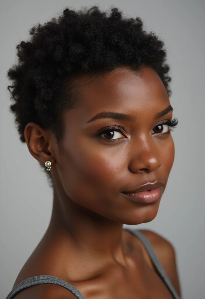 21 Trendy Pixie Cuts for Black Women That Are All the Rage Right Now! - 13. Natural Pixie