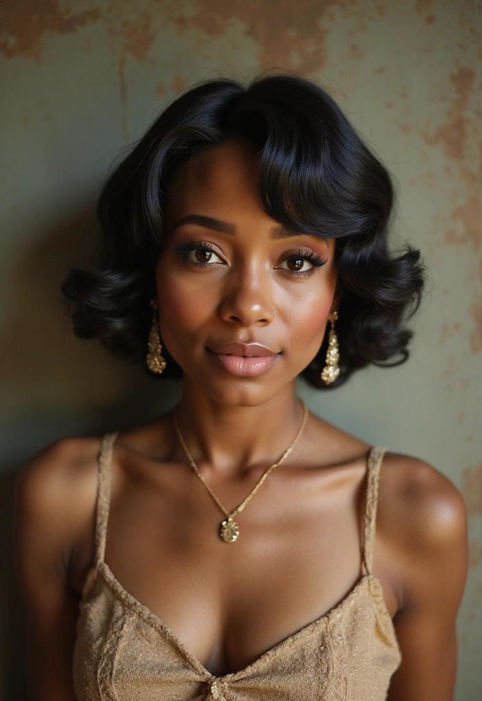 21 Trendy Pixie Cuts for Black Women That Are All the Rage Right Now! - 19. Vintage-Inspired Pixie