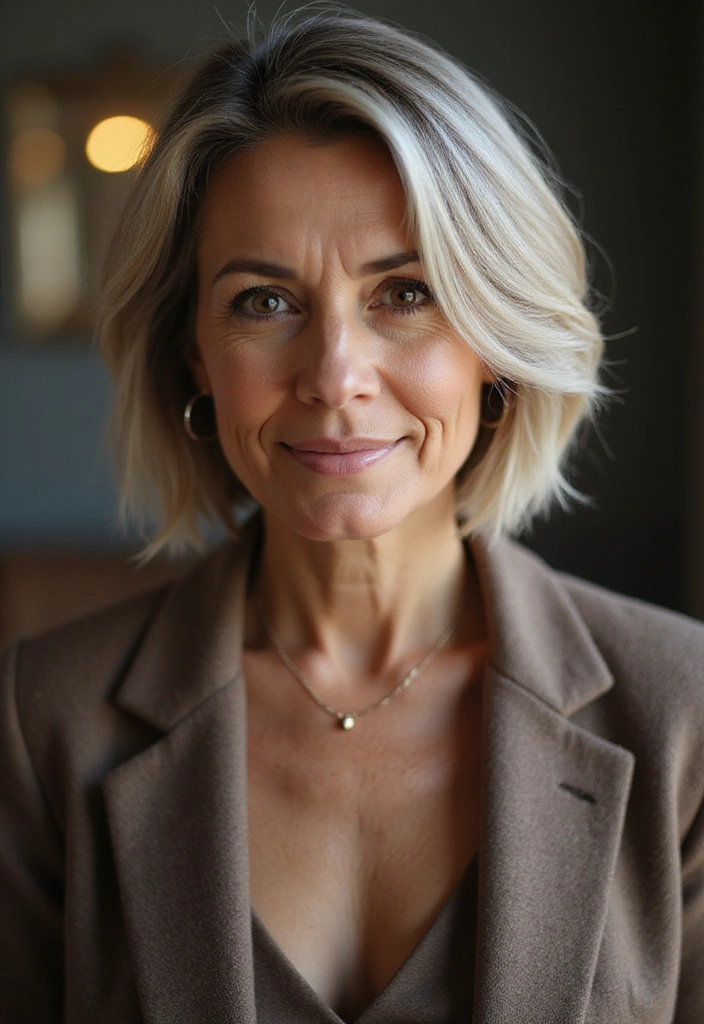 22 Fine Hair Hairstyles That Are Perfect for Women Over 50 (Don’t Miss #5!) - 1. The Timeless Bob