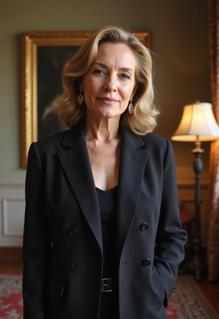22 Fine Hair Hairstyles That Are Perfect for Women Over 50 (Don’t Miss #5!) - 10. Classic French Twist
