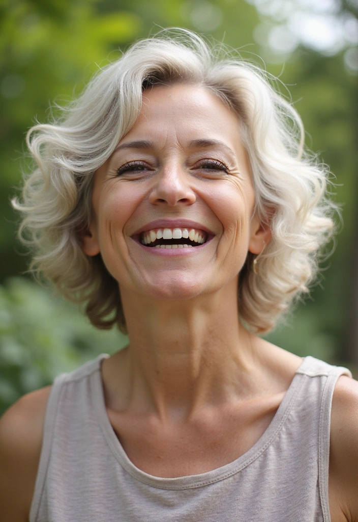 22 Fine Hair Hairstyles That Are Perfect for Women Over 50 (Don’t Miss #5!) - 8. Curly Shag
