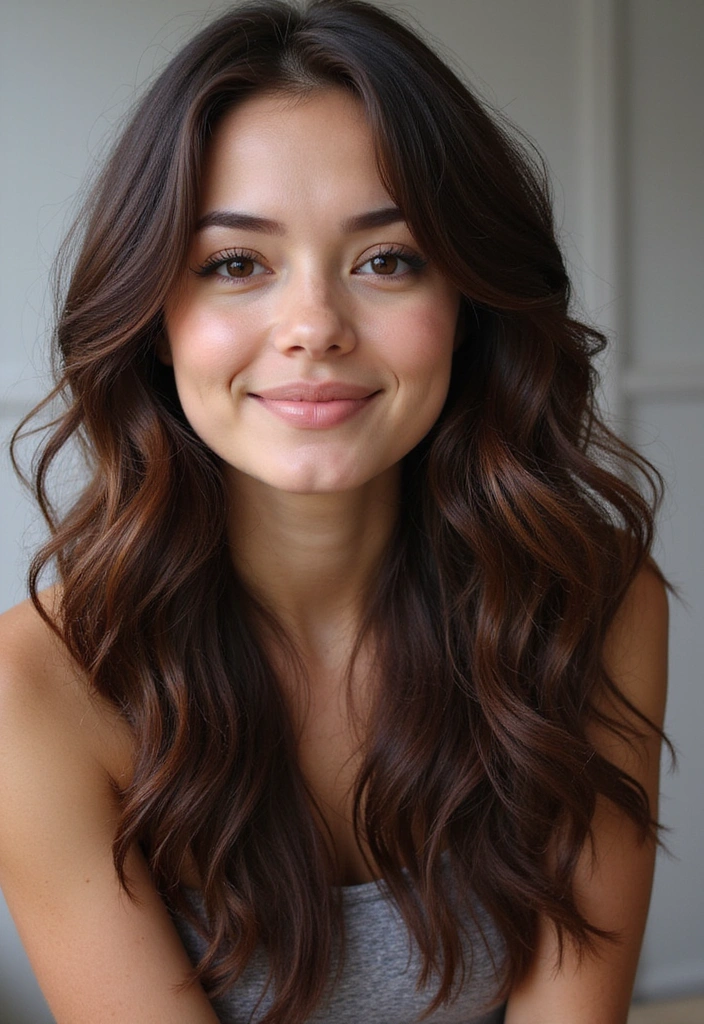 23 Jaw-Dropping Dark Brown Hair with Highlights Ideas for a Fabulous New You! - 9. Chestnut Twists