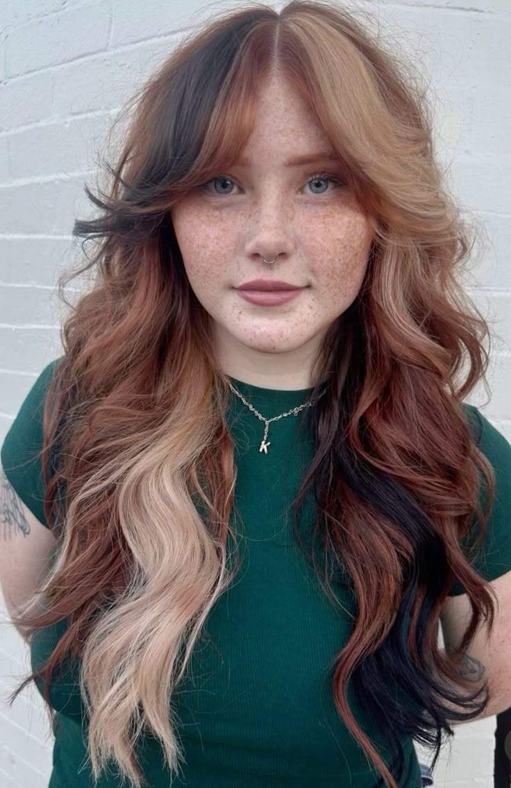 18 Light Calico Hair Ideas For Your Perfect Summer Glow-Up! - 1. The Classic Calico Blend