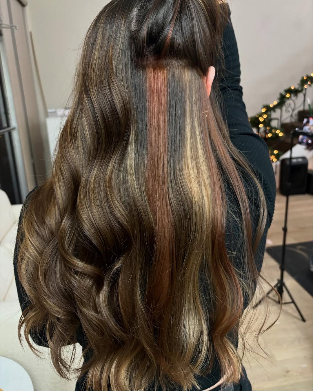 18 Light Calico Hair Ideas For Your Perfect Summer Glow-Up! - 15. Ombre Calico Effect
