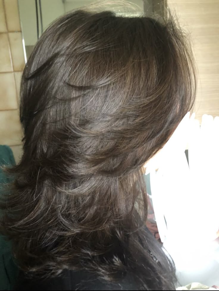 20 Gorgeous Long Wolfcut Hair Looks That Will Leave Everyone Speechless! - Modern Layered Look