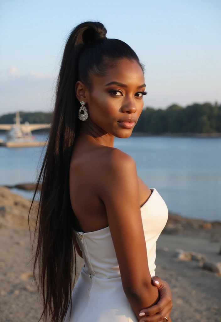 22 Chic High Ponytail Looks for Black Women That Are Effortless to Style! - 14. High Ponytail with Extensions