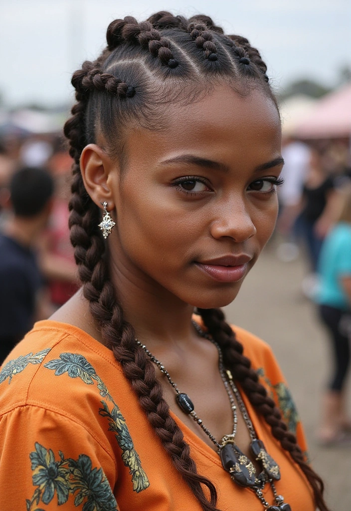 31 Festival Rave Party Hair Braids You Must Try in 2025 (Get Ready to Turn Heads!) - 26. Avant-Garde Braiding