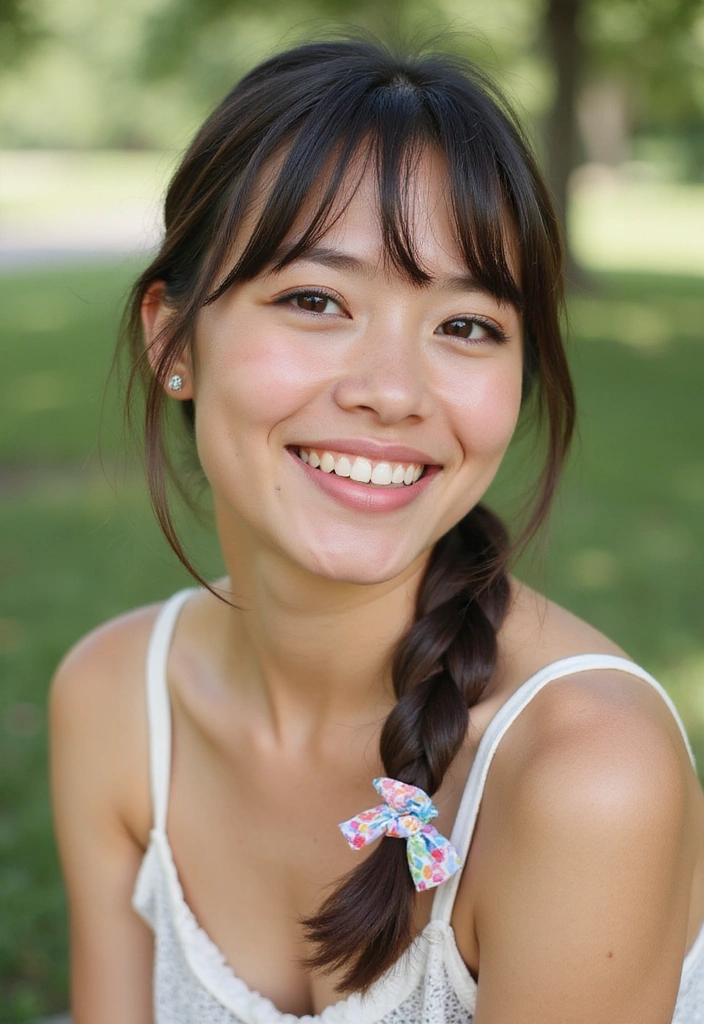 33 Celebration-Worthy 4th of July Hairstyles for Women in 2025! - 22. Simple Side Braid