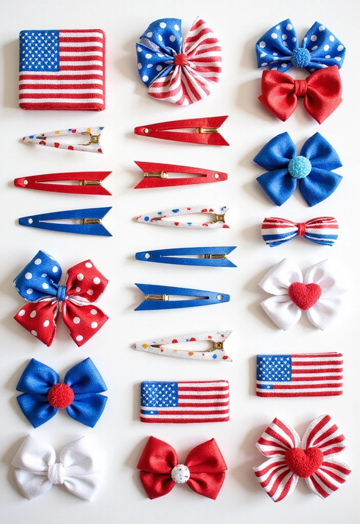 33 Celebration-Worthy 4th of July Hairstyles for Women in 2025! - 23. Bold Hairpins and Clips