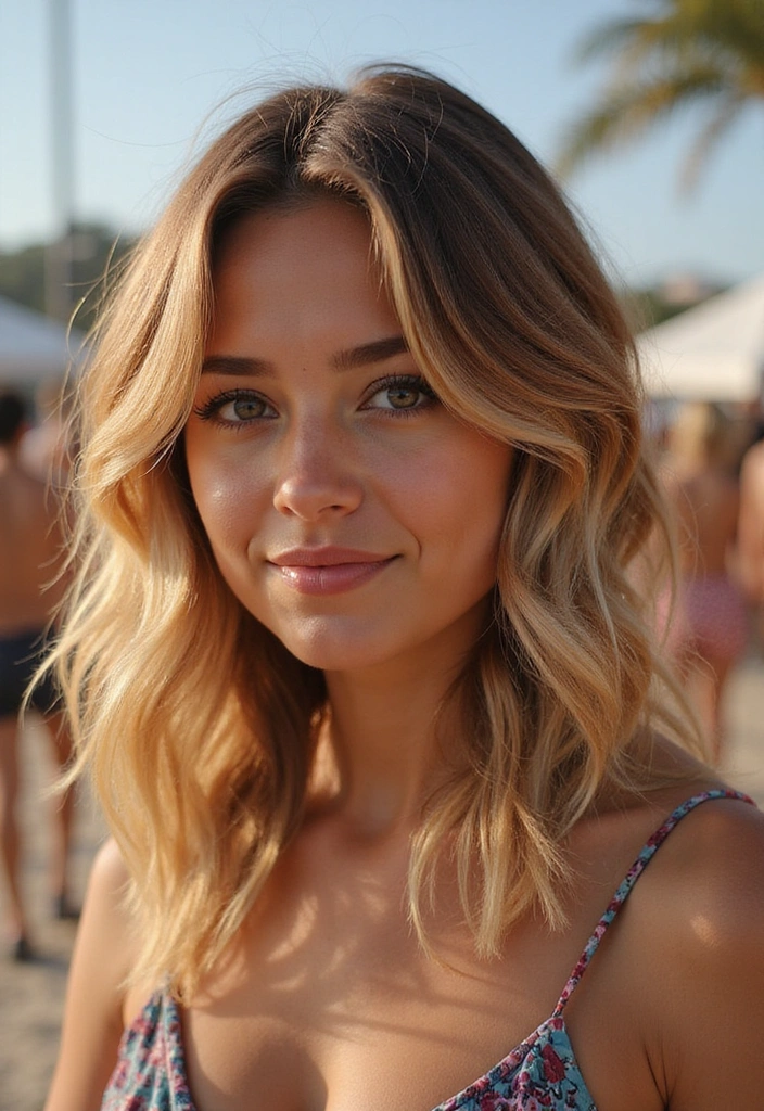 33 Celebration-Worthy 4th of July Hairstyles for Women in 2025! - 31. Ombre Highlights