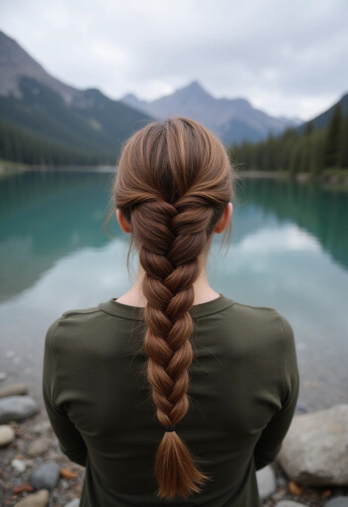 34 Easy Hairstyles for Camping That Every Woman Needs to Know! - 3. Fishtail Braid