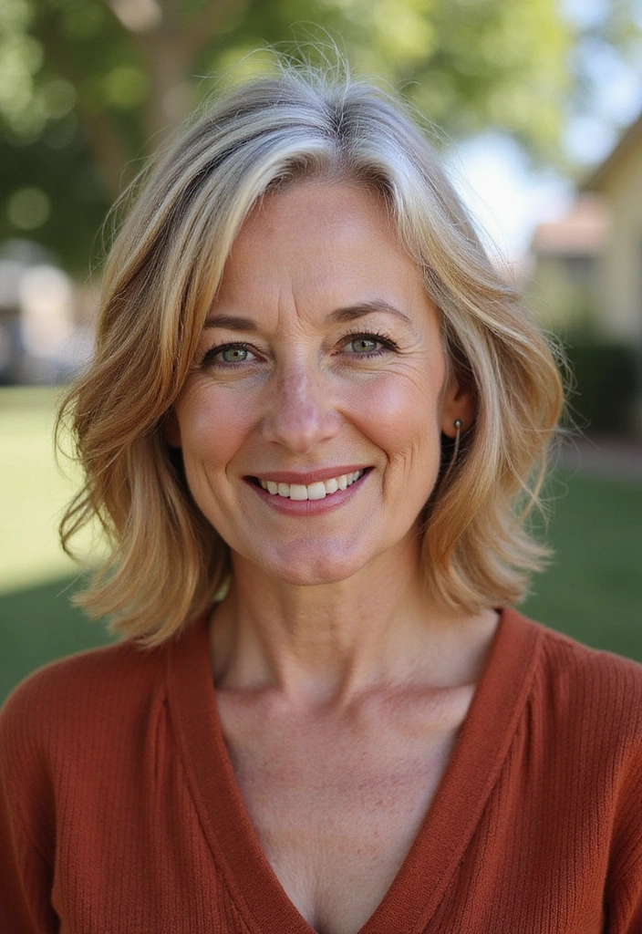 36 Classic Bobs for Thin Hair That Every Older Woman Will Love in 2025! - 14. Ombre Bob