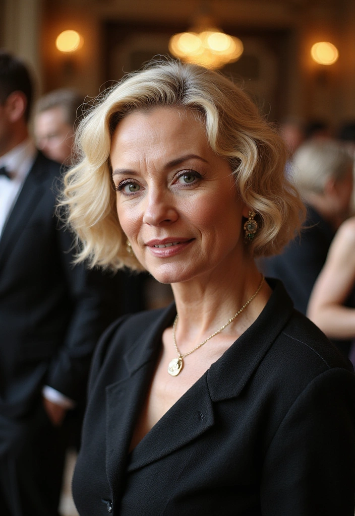 36 Classic Bobs for Thin Hair That Every Older Woman Will Love in 2025! - 15. Vintage-Inspired Bob