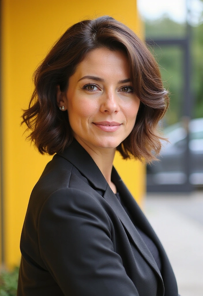36 Classic Bobs for Thin Hair That Every Older Woman Will Love in 2025! - 2. Textured Lob
