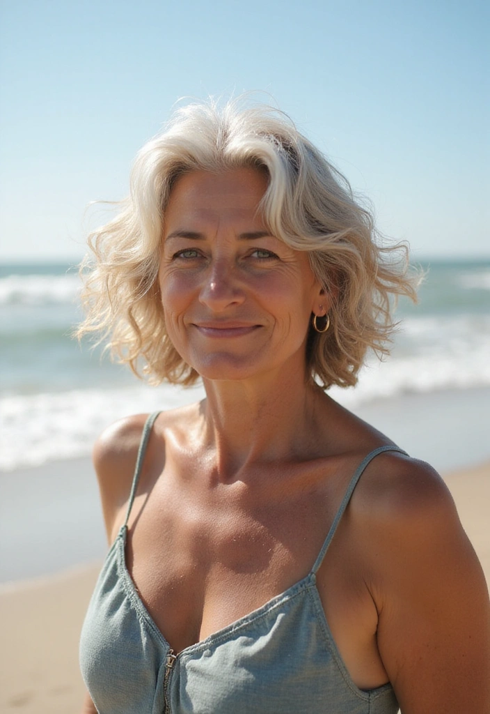36 Classic Bobs for Thin Hair That Every Older Woman Will Love in 2025! - 6. Wavy Bob