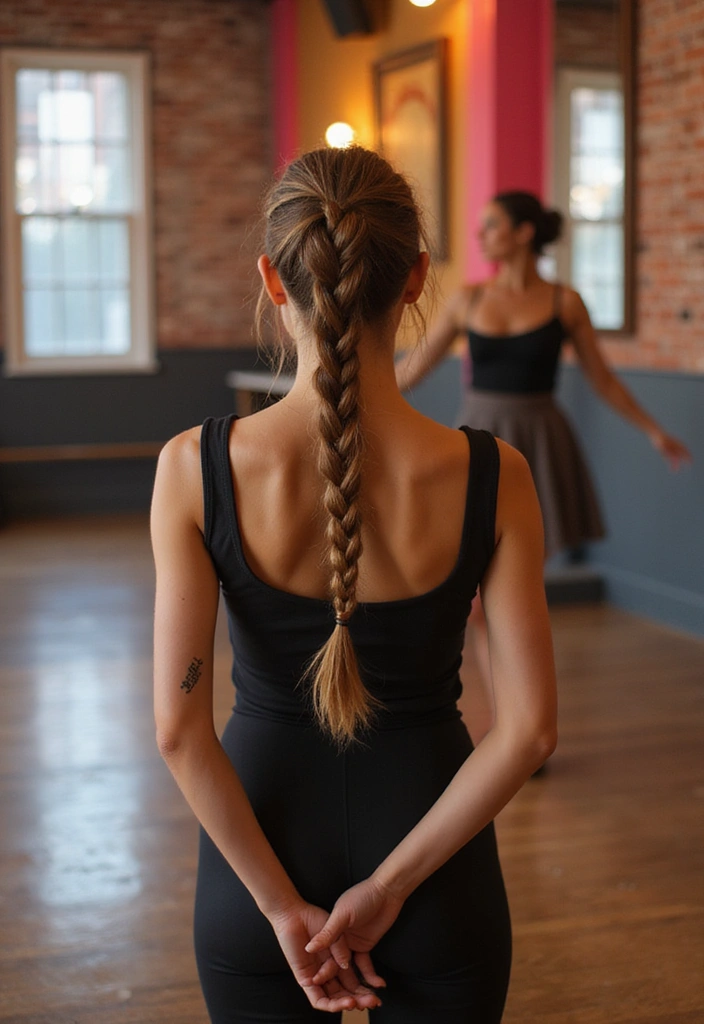 39 Easy Workout Hair Inspirations for Women: Look Great at the Gym! - 10. Fishtail Braid