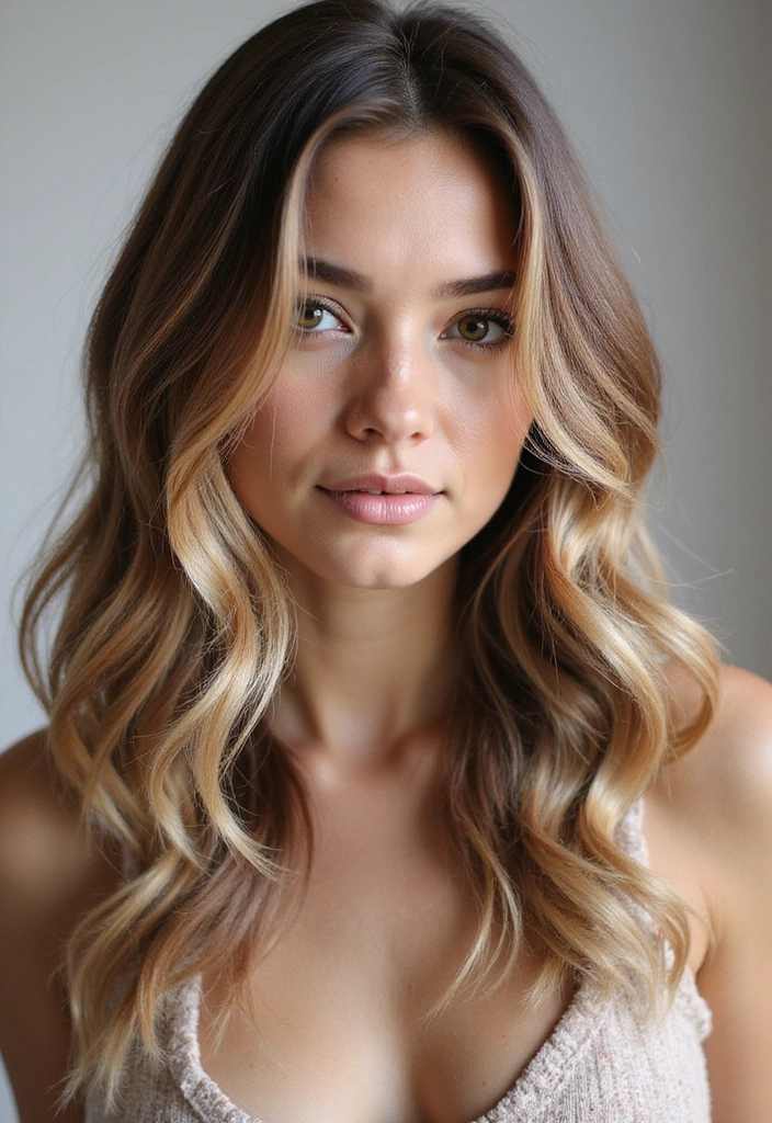 41 DIY Brown Hair with Red Highlights Ideas You Can Try at Home! - 11. Light Strawberry Blonde Highlights