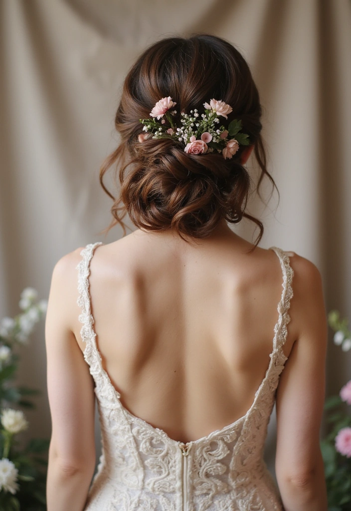 41 Fresh Haircut Ideas for Wavy Hair That Are Perfect for Every Occasion! - 8. Elegant Updo