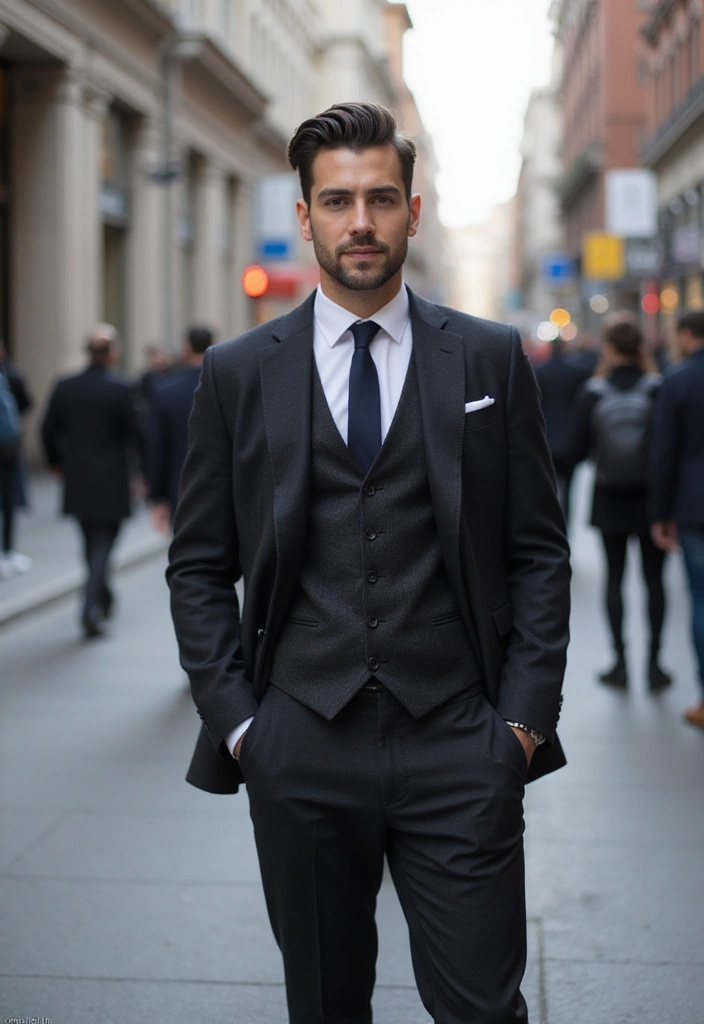 44 Vintage Old Money Hair Styles for Men That Will Make You Feel Like a Million Bucks! - 14. The Brushed Up Style