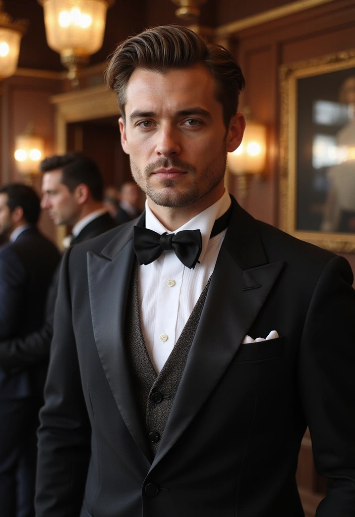 44 Vintage Old Money Hair Styles for Men That Will Make You Feel Like a Million Bucks! - 20. The Edwardian Inspired Style
