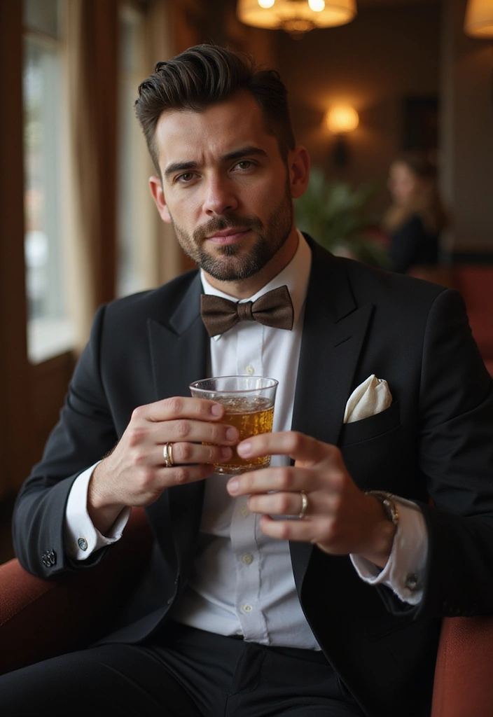 44 Vintage Old Money Hair Styles for Men That Will Make You Feel Like a Million Bucks! - 7. The Gentleman's Quiff