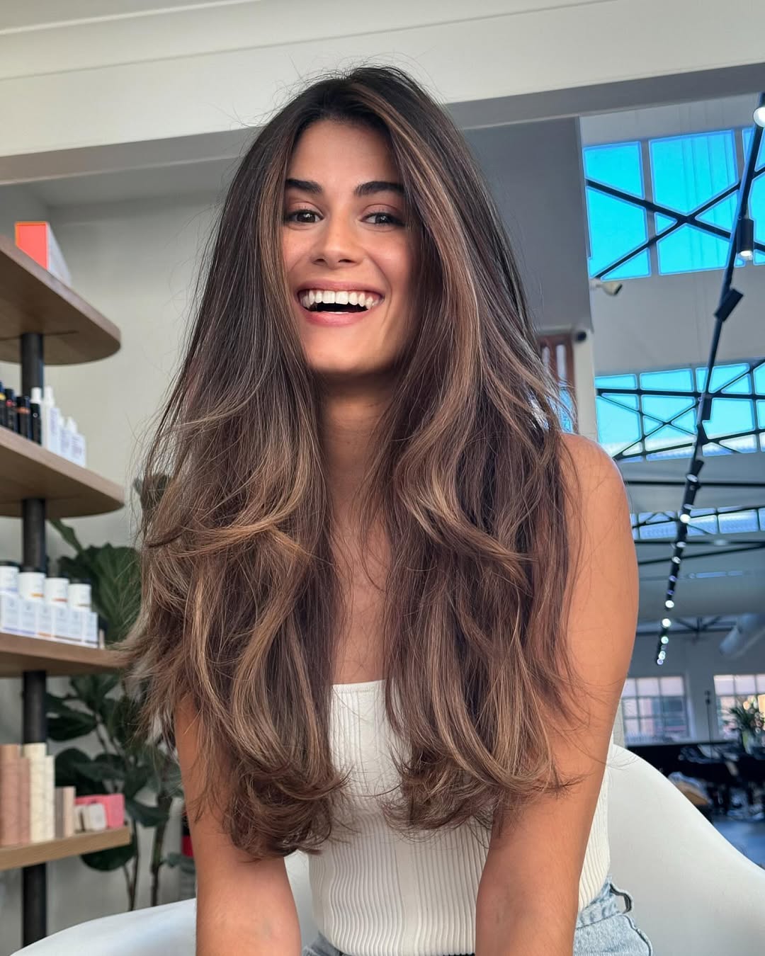 Get Ready for Summer 2025 with These 17 Gorgeous Brunette Hair Ideas! - Beachy Layered Cut
